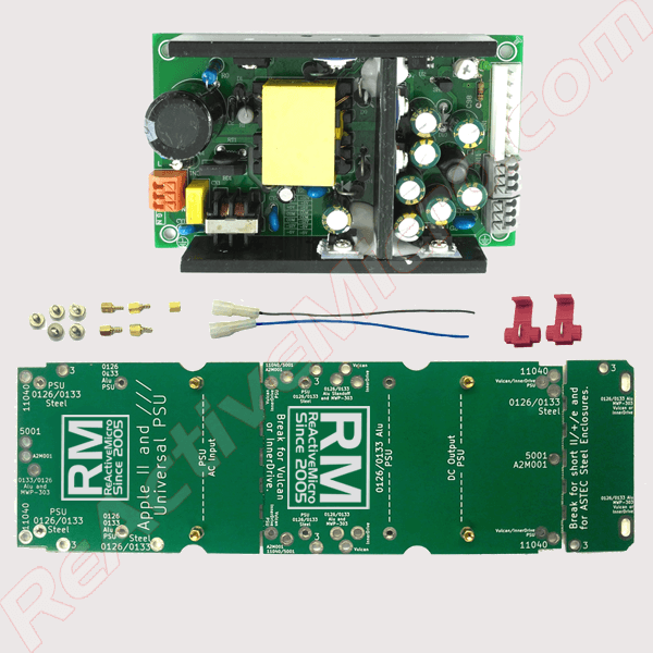 Universal PSU Kit Apple II, II+, IIe, IIgs, and ///