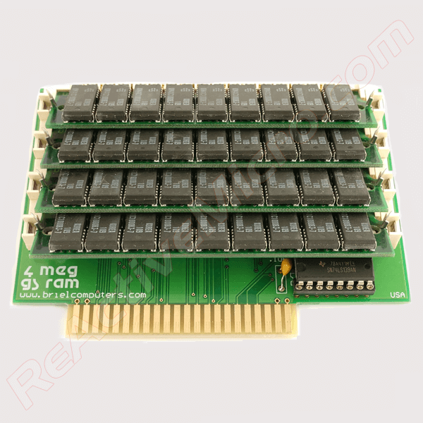 4GS RAM Card from Briel Computers – Assembled or Kit