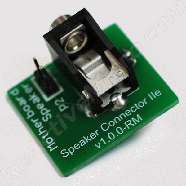 Speaker Connector for Apple IIe from RetroConnector
